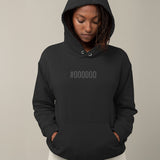 Embroidery #000000 "Black" Hoodie * NEW