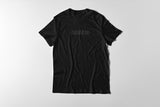 #000000 "Black" on Black T-shirt